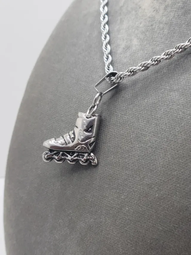 Colgante Patín Acero Quirúrgico