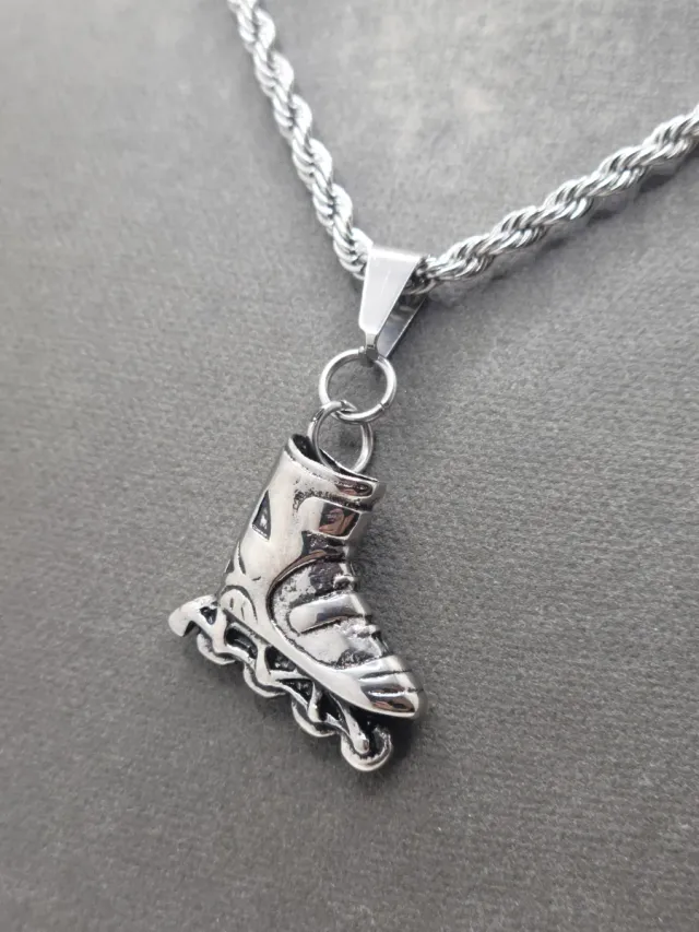 Colgante Patín Acero Quirúrgico