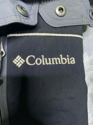 Giacca Columbia nera/grigia tecnica impermeabile