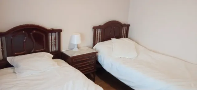 Conjunto completo: 2 Camas 90, Armario y Mesita