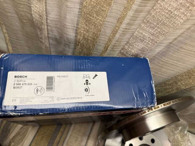 Discos de Freno Bosch BD527