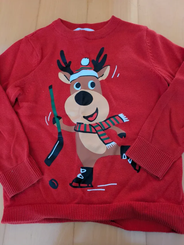 Jersey Navidad Reno Patinador