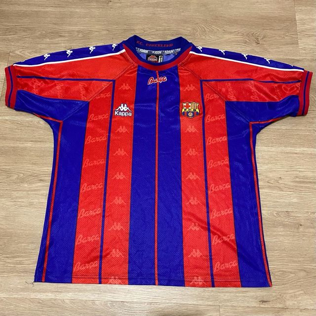 FC Barcelona 1997 1998 Kappa Camiseta