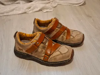 Botas Art Piel Beige y Marrón