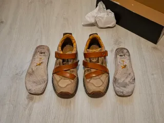 Botas Art Piel Beige y Marrón