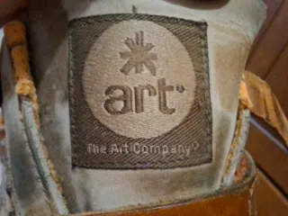 Botas Art Piel Beige y Marrón