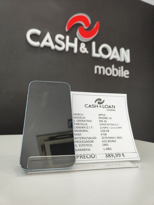 iPhone 14 128GB Azul Seminuevo