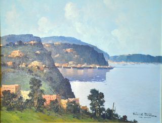 Dipinto olio su legno – Firmato Fortunato Fontana