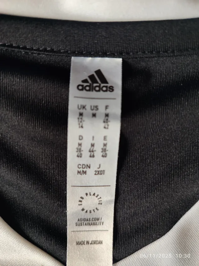 Camiseta Adidas Mujer Negra