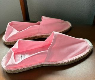 Alpargatas rosas