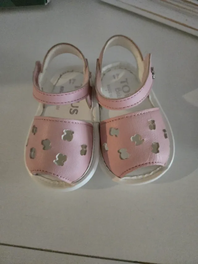 Sandali per neonati rosa Tous Taglia 17