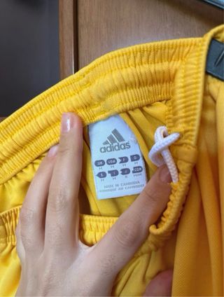 Pantaloncini Adidas Gialli