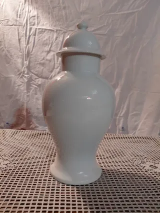 Vaso Limoges Francia Porcellana Bianco