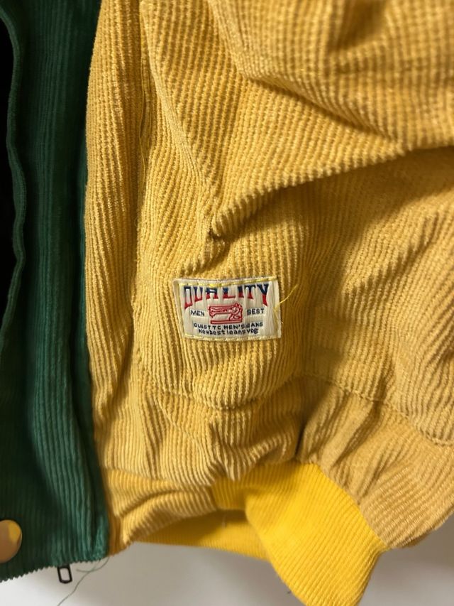 Chaqueta pana colores rasta