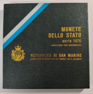 Monete Stato Serie 1976 San Marino