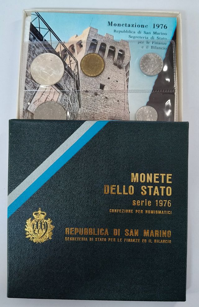 Monete Stato Serie 1976 San Marino