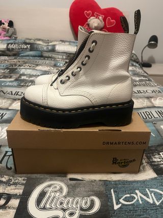 Dottor Martens con platform e zip