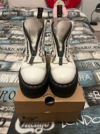 Dottor Martens con platform e zip