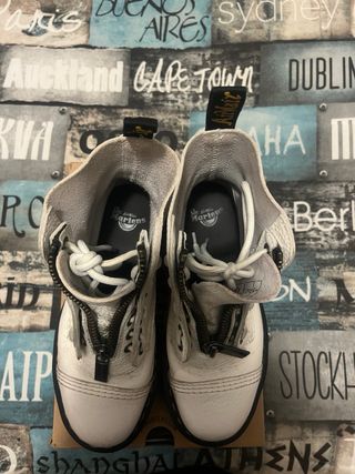 Dottor Martens con platform e zip