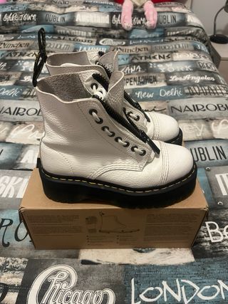 Dottor Martens con platform e zip