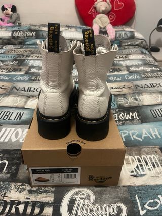Dottor Martens con platform e zip