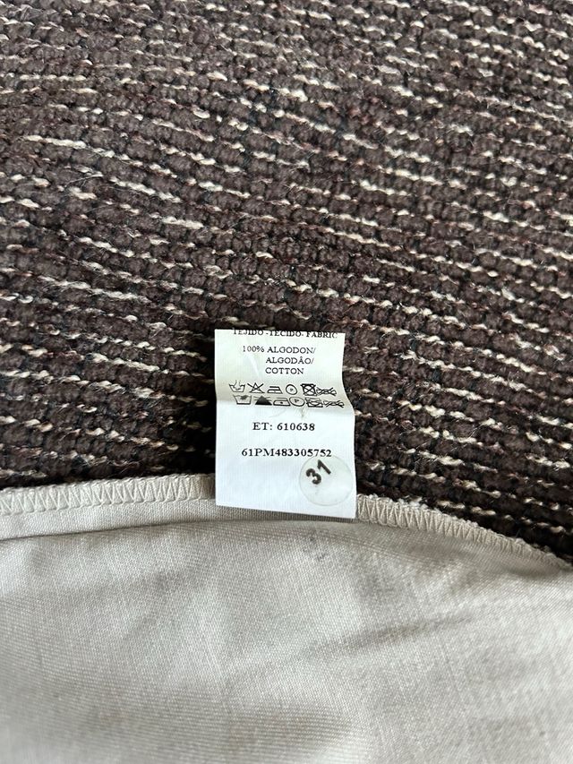 Falda beige algodón Purificación Garcia talla M