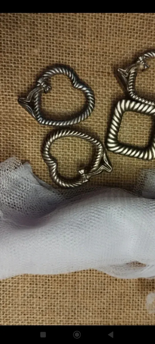 Porta tovaglioli vintage set 6 pezzi