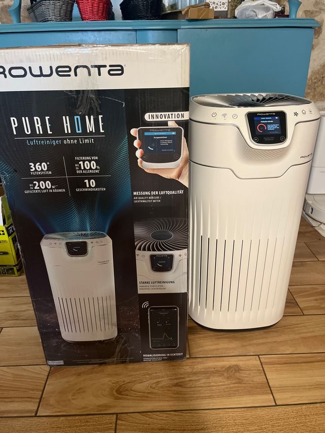 Purificador Rowenta Pure Home Blanco