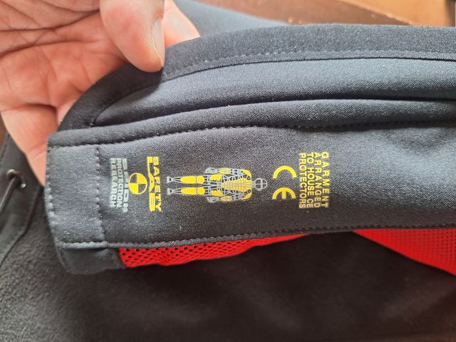 Giacca moto softshell Ducati nera