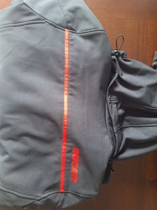 Giacca moto softshell Ducati nera