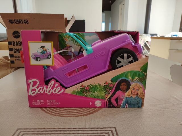 Coche Barbie Morado Lila