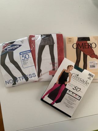 Collant Omero 50 Denari Coffee Taglia L