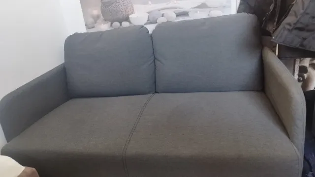 Sofá Ikea Glostad Gris Tela