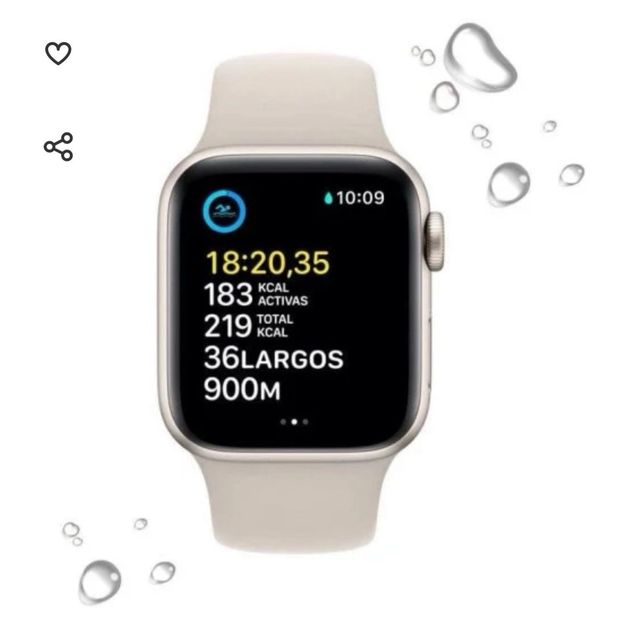 Apple Watch SE 2da Gen 40mm Starlight