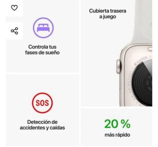 Apple Watch SE 2da Gen 40mm Starlight