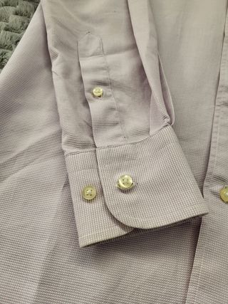 Camisa Zara Hombre Cuello Italiano T-38