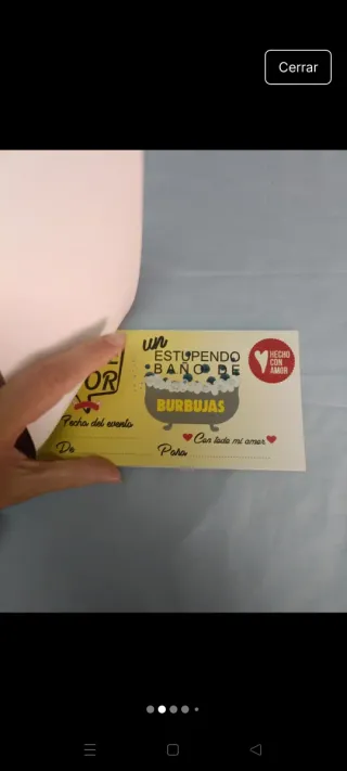 Talonario del Amor - Regalo San Valentín