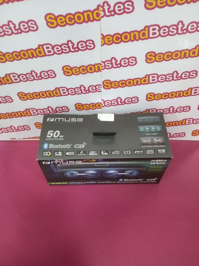 Altoparlante Bluetooth Muse M-830 DJ NFC Splash Proof
