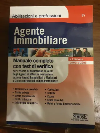 Manuale Agente Immobiliare V Edizione Ottobre 2009