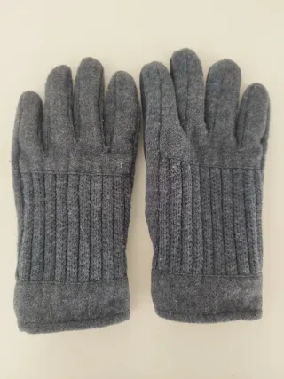 Guantes H&M grises