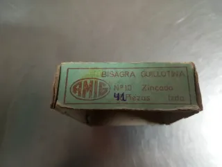 2 Cajas Bisagras Guillotina Izda/Dcha