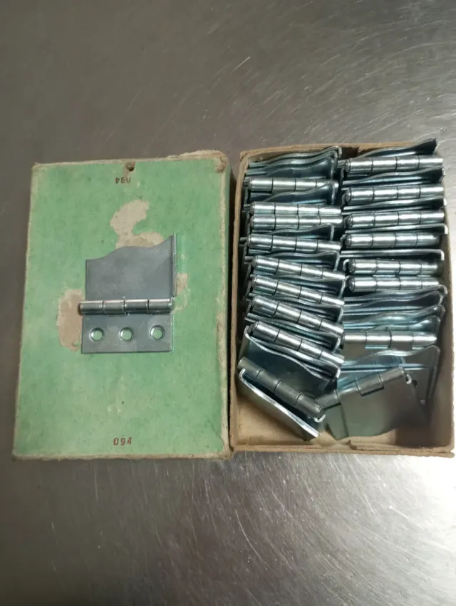 2 Cajas Bisagras Guillotina Izda/Dcha