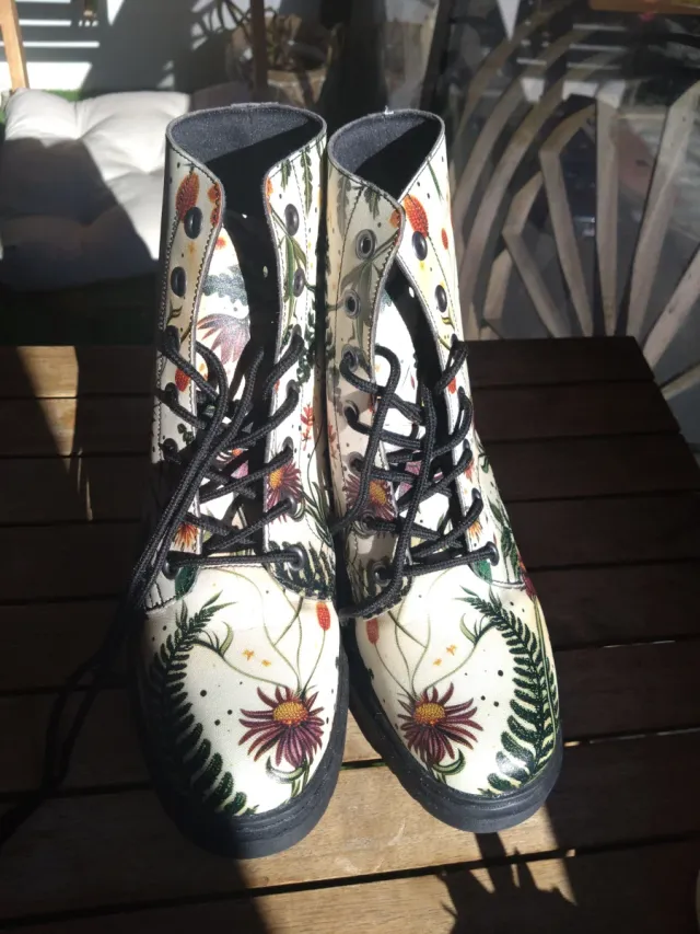 Botas Rogue Wolf Florales