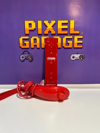 Controller + Nunchuk rosso per Wii / Wii U