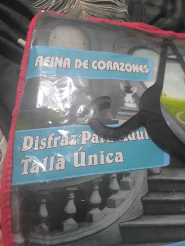 Disfraz Reina de Corazones Talla Única