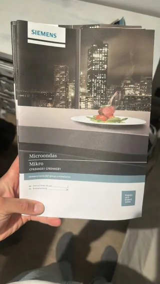 Microondas integrable Siemens