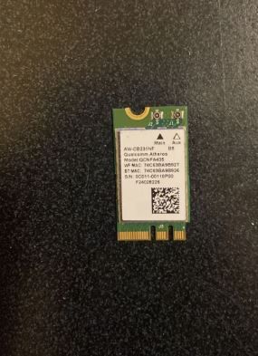 SCHEDA RETE WIFI BLUETOOTH SMONTATA DA ASUS usata