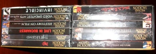 Caja Michael Jackson Rey del Pop Coleccionista