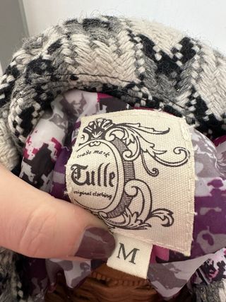 Cappotto fantasia pied-de-poule