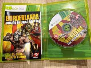Borderlands Edición Juego del Año Xbox 360